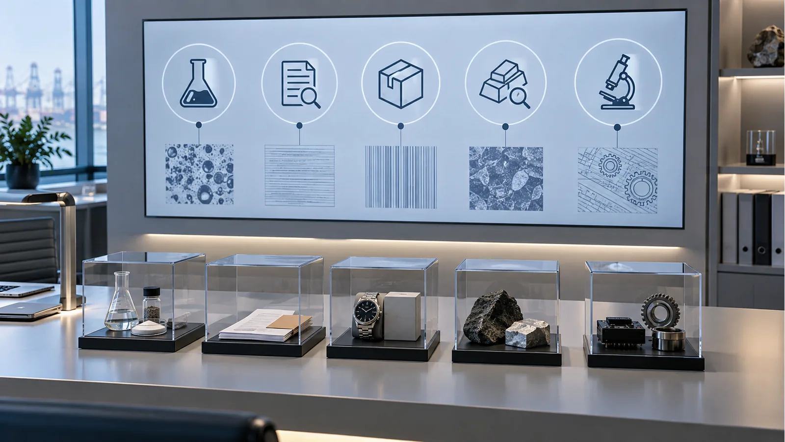 Категории таможенных экспертиз с разными типами образцов